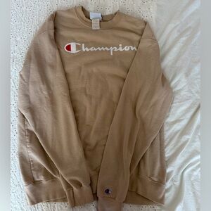Champion Beige Crewneck